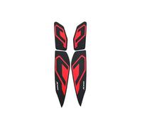 Para XMAX 400 XMAX 300 X-MAX 250 2019-2025 Reposapiés antideslizante Pedal Plataforma Adhesivo de goma 3M (Rojo)