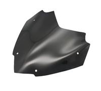 Para XMAX300 2021 XMAX250 XMAX 400 300 250 2017-2022 Parabrisas Deportivo De Motocicleta Doble Burbuja Parabrisas Motocicleta(Negro)