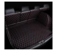 para Xpeng G9 2022, 2023 Y 2024 5 Asientos, Alfombrillas Organizadoras Depósito Barro Alfombrillas Maletero Trasero Bandeja Cuero Alfombrilla Trasera Maletero(Black Red-1)