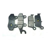 Para XR100 2005-2008 XR50M 2005-2007 NSF100 2006 NSR50 1993-1999 NSR80 1993-1999 Pastillas De Freno Delanteras Y Traseras Semimetálicas Para Motocicleta(Parte delantera y trasera)