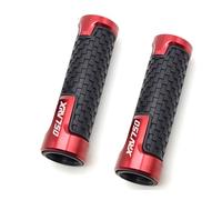 Para XRV750 LY AFRICA TWIN 1990-2003 1995 1996 1997 1998 2000 2002 Empuñadura De Manillar Motocicleta Empuñaduras Piezas(Rojo)
