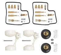 Para XRV750 RD04 1990-1992 Para Africa Twin 750 Motocicleta Reparación Flotador Carburador Reconstrucción Diafragma Émbolo Reemplazo Piezas Kit Reparación Carburador