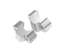 para XSR 900 para XSR900 2015- para MT-09 para MT09 2013-2020 Elevador Manillar Arrastre Manillar Abrazadera Extender Adaptador Elevadores Manillar Kit(Silver)