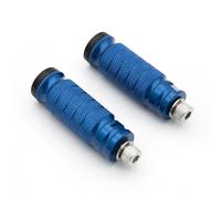 Para XSR900 2016 2017 2018 2019 2020 Motocicleta Estribera Pedal Reposapiés Estriberas Universal 8mm Foot Peg Moto Pedal Reposapiés(Blue)