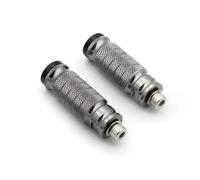 Para XSR900 2016 2017 2018 2019 2020 Motocicleta Estribera Pedal Reposapiés Estriberas Universal 8mm Foot Peg Moto Pedal Reposapiés(Gray)