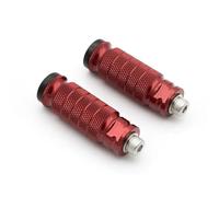 Para XSR900 2016 2017 2018 2019 2020 Motocicleta Estribera Pedal Reposapiés Estriberas Universal 8mm Foot Peg Moto Pedal Reposapiés(Red)