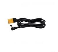 Para XT60 macho a DC5.5mm hembra Cable de alimentación 1.2m con conector de ángulo recto de 90 grados para FPV Skyzone para DJI