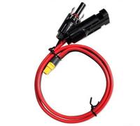 Para XT60 para cable solar 10AWG diseñado para una transferencia de energía eficiente de paneles a unidades de gestión de carga (0,5 metros)