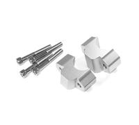 Para XTZ 1200 Para Super Para Tenere XT1200Z XT 1200 Z 2014 - Abrazadera Elevadora Barra Manillar Motocicleta, Elevador Manillar 28mm Moto Manillar Elevador(Plata)