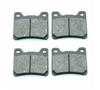 Para XV 1100 Juego Zapatas Pastillas Freno Delanteras Traseras Para Virago Para XV1100 1986-1998 Para XV1100S Para Special 1996-1998 XV1000 1984-1985 Pastillas(2x Front Brake Pads)