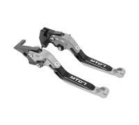 para Y&AMAHA MT-07 FZ-07 MT 07 FZ07 MT07 FZ 07 2014-2021 Motocicleta CNC Palancas De Embrague De Freno Plegables Extensibles Ajustables Manetas De Freno(17)