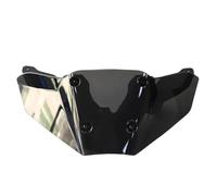 para Y&amaha MT-09 2021-2025 Accesorio para Motocicleta Soporte Delantero De Parabrisas Carenado De Viento Spoiler(Negro)