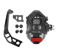 para Y&amaha TMAX530 2017-2019 TMAX560 2020-2021 2022-2023 Guardabarros Traseros Rueda Splash Marco para Matrícula(Carbon Fiber)