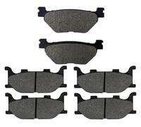 para Y&amaha XVS 1300 para VStar 1300 para Tourer 2007-2014 Pastillas De Freno Delanteras Y Traseras para Motocicleta Piezas De Motocicleta Pastillas Pastillas Freno Motocicleta(Front and Rear)