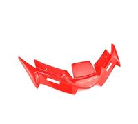 Para Y&amaha YZF R15 V4 R15M 2021 2022 2023 Decoración Winglets Motocicleta Winglet Carenado Delantero Cubierta Protección Alerón con carenado fijo(ROJO)