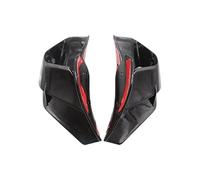 para Y&amaha YZF-R7 YZFR7 2021 2022 2023 Winglets Laterales Carenado Alerón Aerodinámico Alerón Motocicleta ala Fija Carenado de Motocicleta(Negro Brillante)