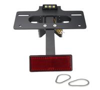 para Ya&ma&ha para MT-09 2024-2025 Soporte De Marco De Placa De Matrícula Accesorio De Motocicleta Licencia De Eliminador De Guardabarros Ordenado Trasero Placa De Matrícula Plegable Ajustable