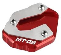 Para YA&MAHA MT-09 FJ-09 MT09 XSR900 XSR 900 Para Abarth Tracer 900 GT Caballete Lateral Motocicleta Pata Extensión Placa Ampliación Almohadilla motocicleta agrandar almohadilla(1)