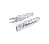 Para YA&MAHA MT09 MT-09 SP XSR900 2021. Accesorios para motocicleta Reposapiés izquierdo y derecho(Left and Right Silver)