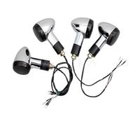 para Yam&aha Indicadores De Giro De Motocicleta Motocicleta Delantera/Trasera Luces Indicadoras Freno Señal Giro 3 En 1 con Lámpara Día Señal De Giro para Motocicleta(Front n Rear 4pcs)