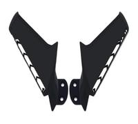 para Yam&aha YZF-R1 YZF R1 2009-2014 Motocicleta Modificada Espejo Trasero Lateral Delantero ala De Viento Fija Alerón Lateral Retrovisor Winglets Alerón Lateral De Motocicleta(Mattt Black White)