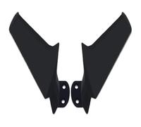 para Yam&aha YZF-R1 YZF R1 2009-2014 Motocicleta Modificada Espejo Trasero Lateral Delantero ala De Viento Fija Alerón Lateral Retrovisor Winglets Alerón Lateral De Motocicleta(Mattt Black Black)