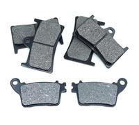 Para Yama&ha YZFR1 YZFR1M YZFR1S 2015-2018 YZF-R6 R6S 2017-2018 YZF R1 R1M R1S R6 R6S Pastillas De Freno Delanteras Y Traseras De Motocicleta Pastilla De Freno De Disco(Parte delantera y trasera)