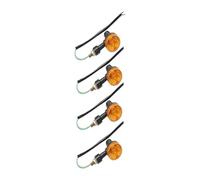 para Yamaha Control Manillar 7/8 Pulgadas Faro Interruptor Bocina Arnés Cables Juego Lámparas Universales Motocicleta Luces De Señal Giro Intermitentes Motocicleta(Harness with 4 Lamps)