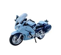 Para Yamaha FJR 1300A 1:18 Relación Modelo De Vehículo Azul Policía Motocicleta Serie Modelo Simulación Coche Aleación Fundición Modelo De Motocicleta La Colección De Regalo No Es Un Coche De Juguete