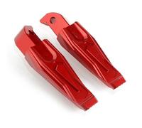 Para YAMAHA FZ1 2004-2019 Reposapiés Trasero De Pasajero Para Motocicleta HQGQCEZEK(Red)