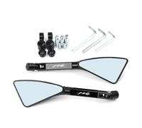 Para Yamaha FZ6 FZ-6 FZ6N FZ6S Espejo De Motocicleta CNC Retrovisor Lateral(Negro)