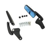 Para Yamaha MT-01 MT-03 MT-07 MT-09/SR/FZ-07 FZ-09 MT-10 FZ1 FZ8 XMAX Universal 8MM 10MM Espejo Retrovisor Para Motocicleta Cristal Azul