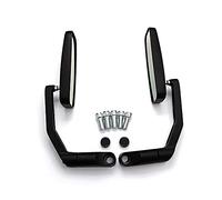 Para Yamaha MT-01 MT-03 MT-07 MT-09/SR/FZ-07 FZ-09 MT-10 Universal 8mm 10mm Aleación De Aluminio Motocicleta Espejos Retrovisores Laterales(Negro)