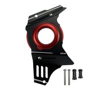 Para YAMAHA MT25 MT03 MT-25 MT-03 FZ-25/FZ-03 2015-2023 Cubierta Piñón Delantero Motocicleta Protector Cadena Eje Transmisión OTBEHUWJ(Red 03)