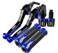 para Yamaha NMAX 125 155 160 2015-2021 2022 2023 2024 2025 Juegos De Palancas De Freno De Embrague De Motocicleta Palancas De Manija Plegables Ajustables(Blue B)