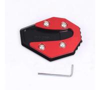 Para YAMAHA NMAX155 NMAX125 NMAX 155 125 160 2020-2022 2023 Motocicleta CNC Kickstand Pie Soporte Lateral Extensión Pad Placa De Soporte Ampliar Soporte(Rojo)