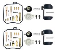 Para Yamaha Para Dragstar XVS400 4TR/5KP Para Drag Star DS400 Kits De Reconstrucción Diafragma Vacío Flotador Carburador Motocicleta Kit Reparación Carburador(Black 7)