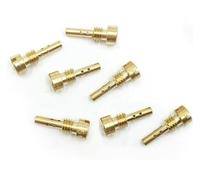 para Yamaha para Keihin CV CVK FCE Carb N424-25 Boquilla De Inyector Tamaño Chorro Piloto Lento para Carburador Motocicleta 35-50 Carburador Repuesto Moto(Size45)