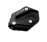 Para Yamaha Para MT-09 Para SP 2021 2022 2023 Soporte Lateral Motocicleta Extensión Pad Placa Accesorios Agrandados(Black)