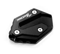 Para YAMAHA Para TRACER 9gt Para 9 MT07 MT09 900/700 /gt Almohadillas Extensión Soporte Lateral Ampliar Expansor Placa(Black)