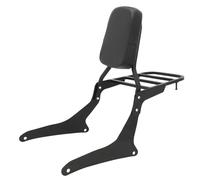 Para Yamaha Para V-Star 1300 XVS1300 XVS1300A Para Midnight 2007-2015 Respaldo Para Pasajero Y Portaequipajes Para Motocicleta Almohadillas Respaldo Moto(Black)