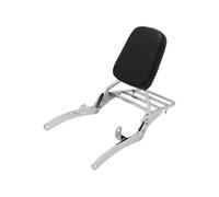 Para Yamaha Para Virago XV400 XV535 XV 400 535 1987-en Adelante Respaldo Trasero Para Pasajero Motocicleta Con Almohadilla Portaequipajes(Chrome)