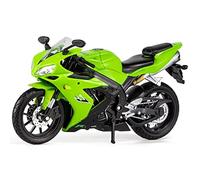 para Yamaha R1 1:12 Escala aleación Scooter Deportes Bicicleta Estatua fundición a presión Novio Juguete Motocicleta vehículo Carreras Modelo réplica niño Regalo(Green)