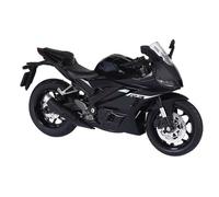 para Yamaha R3 R1M Modelo De Motocicletas Juguete Aleación Diecast Sonido Ligero Absorción Impacto Rueda Delantera Dirección Simulación Motos 1:12