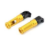 Para YAMAHA T-MAX XP 500, 530, 560, 2015-2020 TMAX, Reposapiés De Pasajero Para Motocicleta, Traseros HQGQCEZEK(Oro)