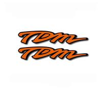 para Yamaha TDM 850 Accesorios De Motocicleta Tanque Combustible Carenado Pegatinas Coche Reflectantes Calcomanías Adecuadas