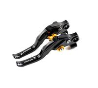Para Yamaha TRACER 7GT + 2020-2026 Moto CNC Juego Palancas Freno Embrague | Alcance Ajustable, Aluminio CNC, Agarre Ergonómico, Ajuste Directo(Short Gold)