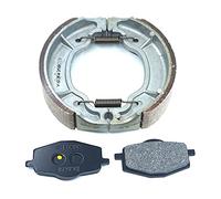 Para Yamaha TTR225 TTR 250 1999-2004 XT350 XT 350 1992-2000 RT180 RT 180 1995-1998 Pastillas de freno trasero delantero Juego de zapatos (Color : Front Rear Set)