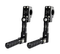 para Yamaha V-Star XVS1300 XVS650 XVS950 XVS1100 Roadstar Xv1700 Motocicleta Clavijas De Pie Carretera Ajustables 38mm 1 1/2 ''Kit Montaje