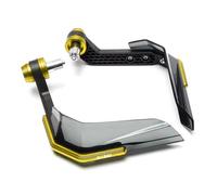 para Yamaha XJ6 XJ6F XJ6N para Diversion 2010-2013 Cubierta Protectora Manillar Manija Parabrisas Motocicleta(Gold)